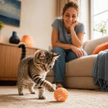 Indoor Cat Enrichment: DIY Toys, Routines & Home Tweaks